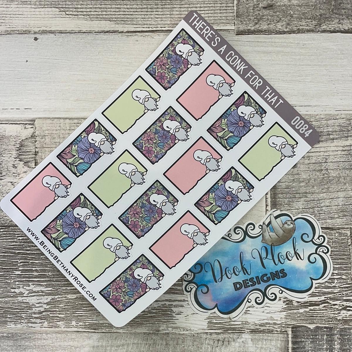 Zoey Blooming Marvellous Ripped Peeping Gnorman Sticker (GFT-0084)