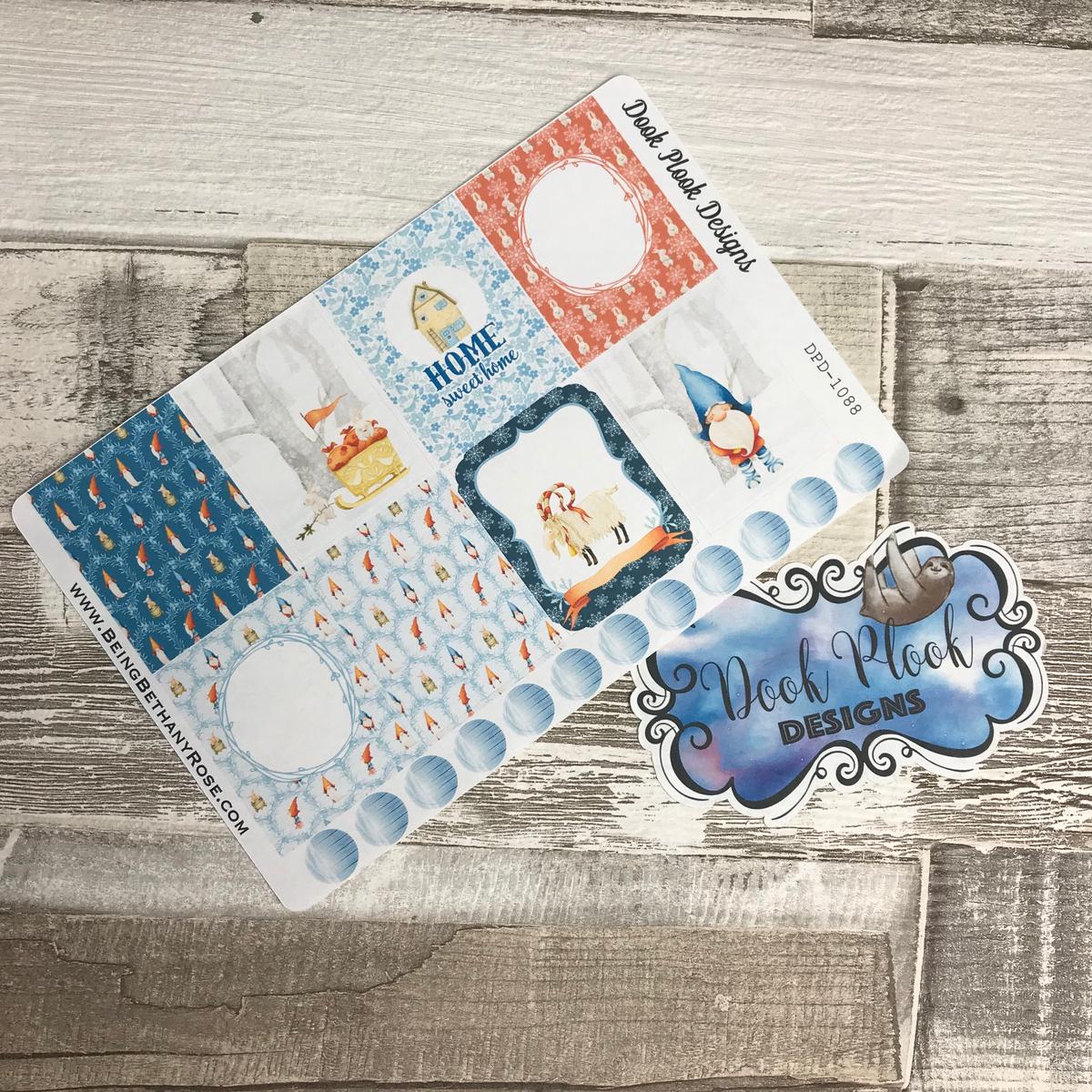 Yuletide full box stickers for Erin Condren Vertical (DPD1088)