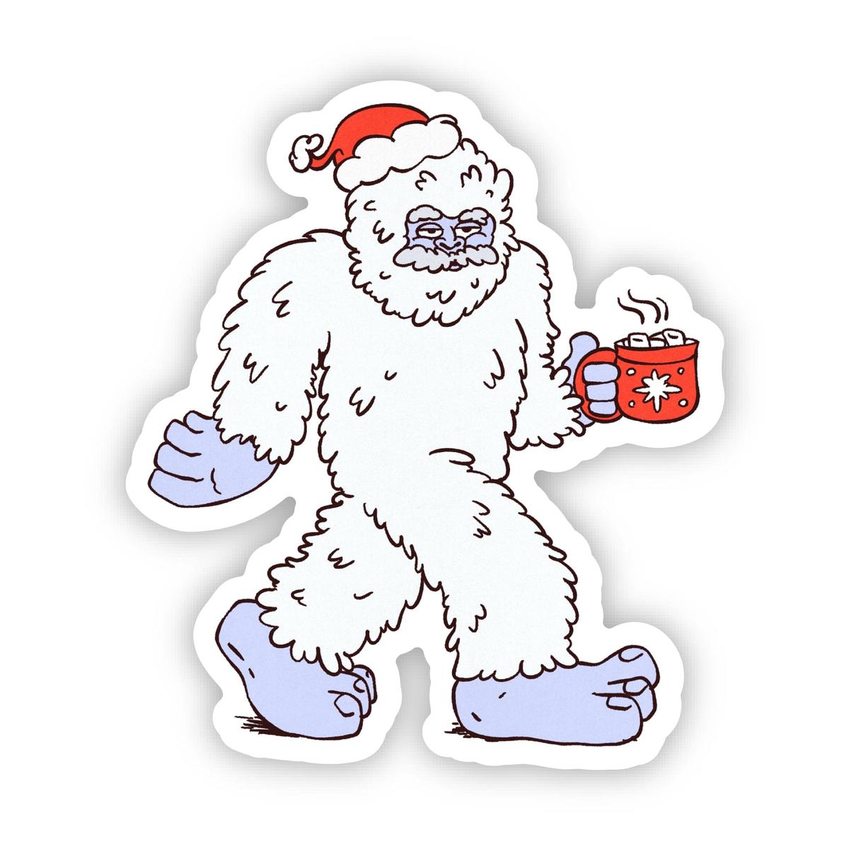 Yeti & Hot Cocoa Sticker
