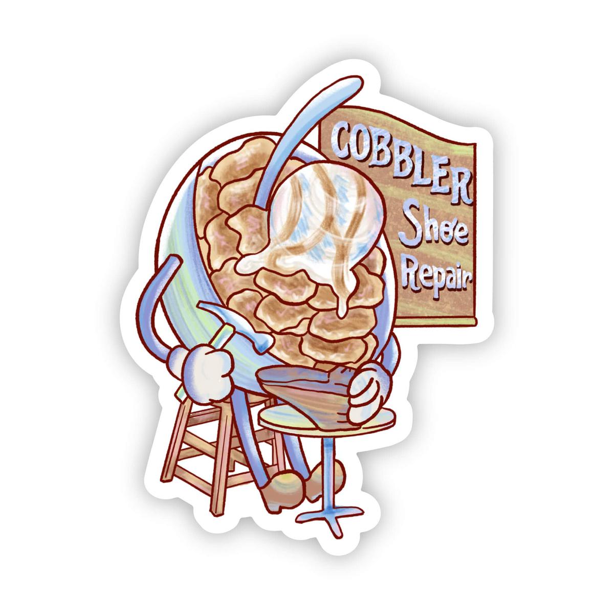 "Cobbler Shoe Repair" Sticker