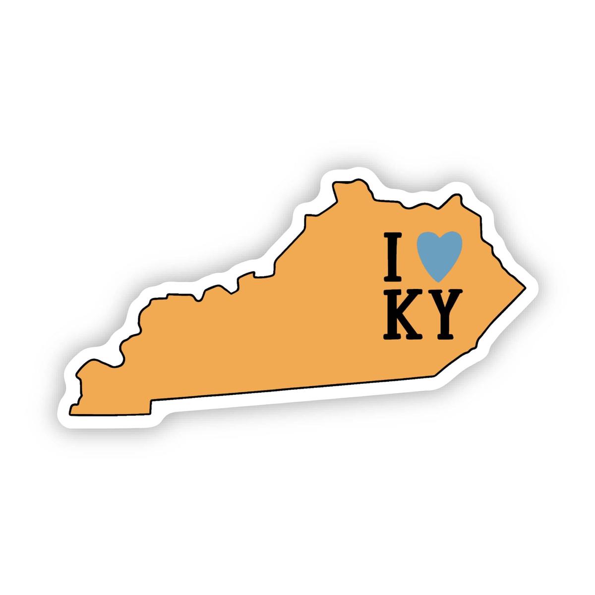 "I Love Kentucky" Sticker