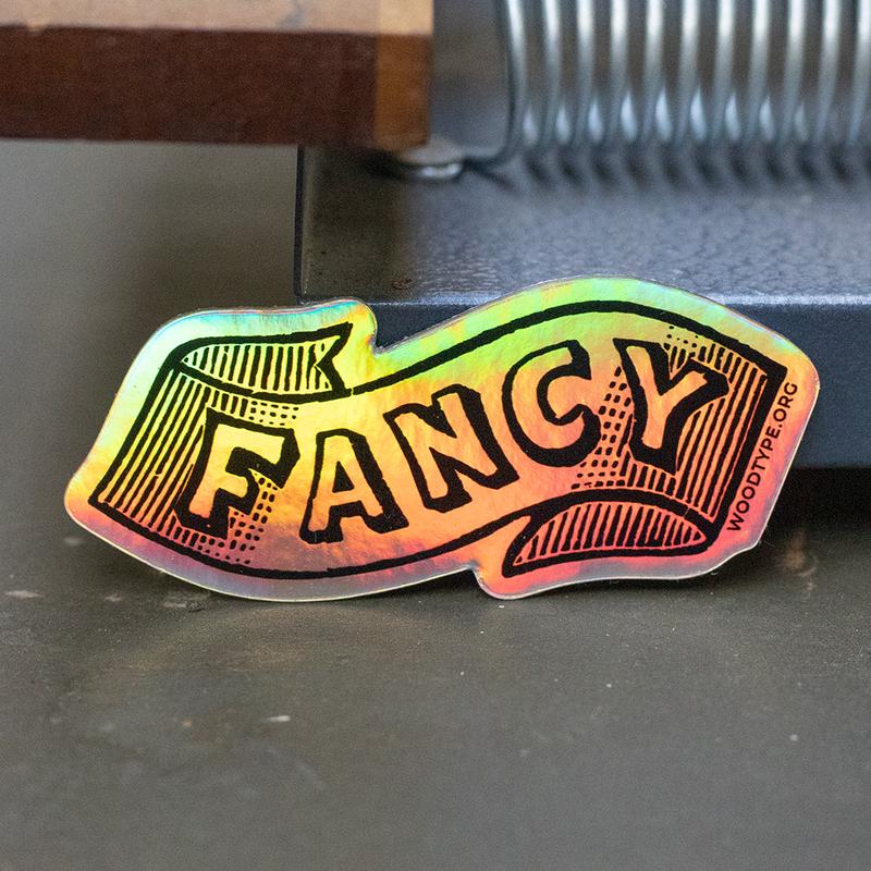 "Fancy" Holographic Stickers
