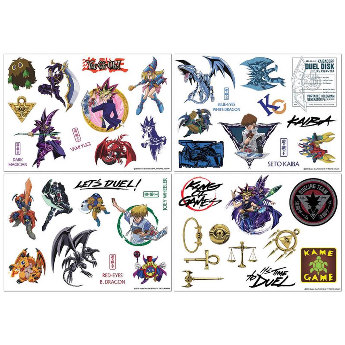 YU-GI-OH! - Set of tech decals