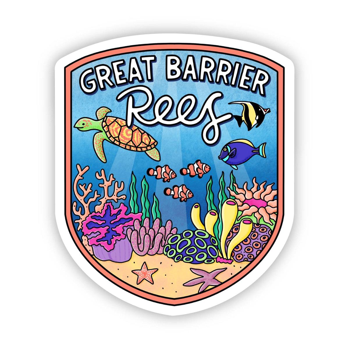 "Great Barrier Reef" Sticker