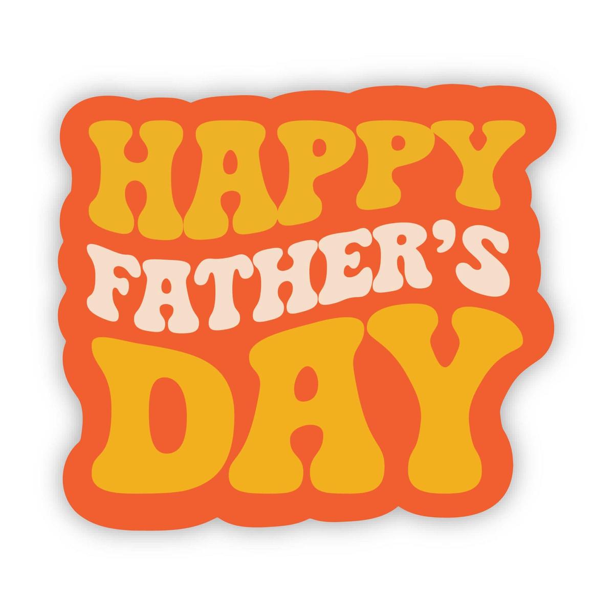 "Happy Father's Day" Sticker