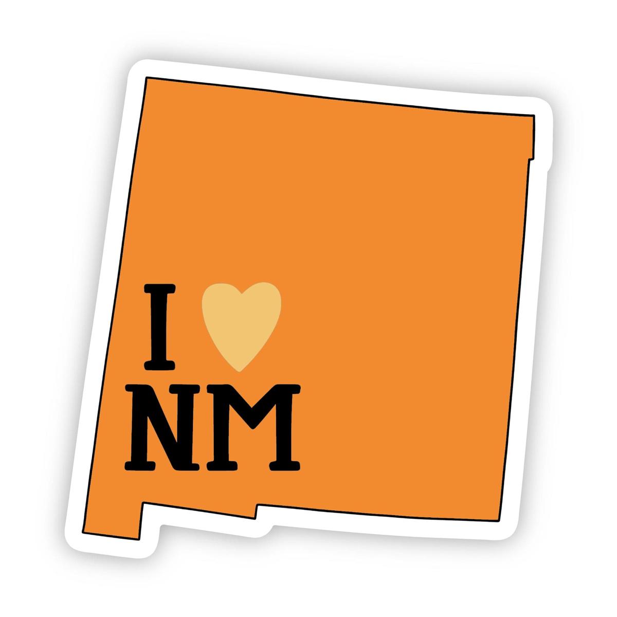 "I Love New Mexico" Sticker