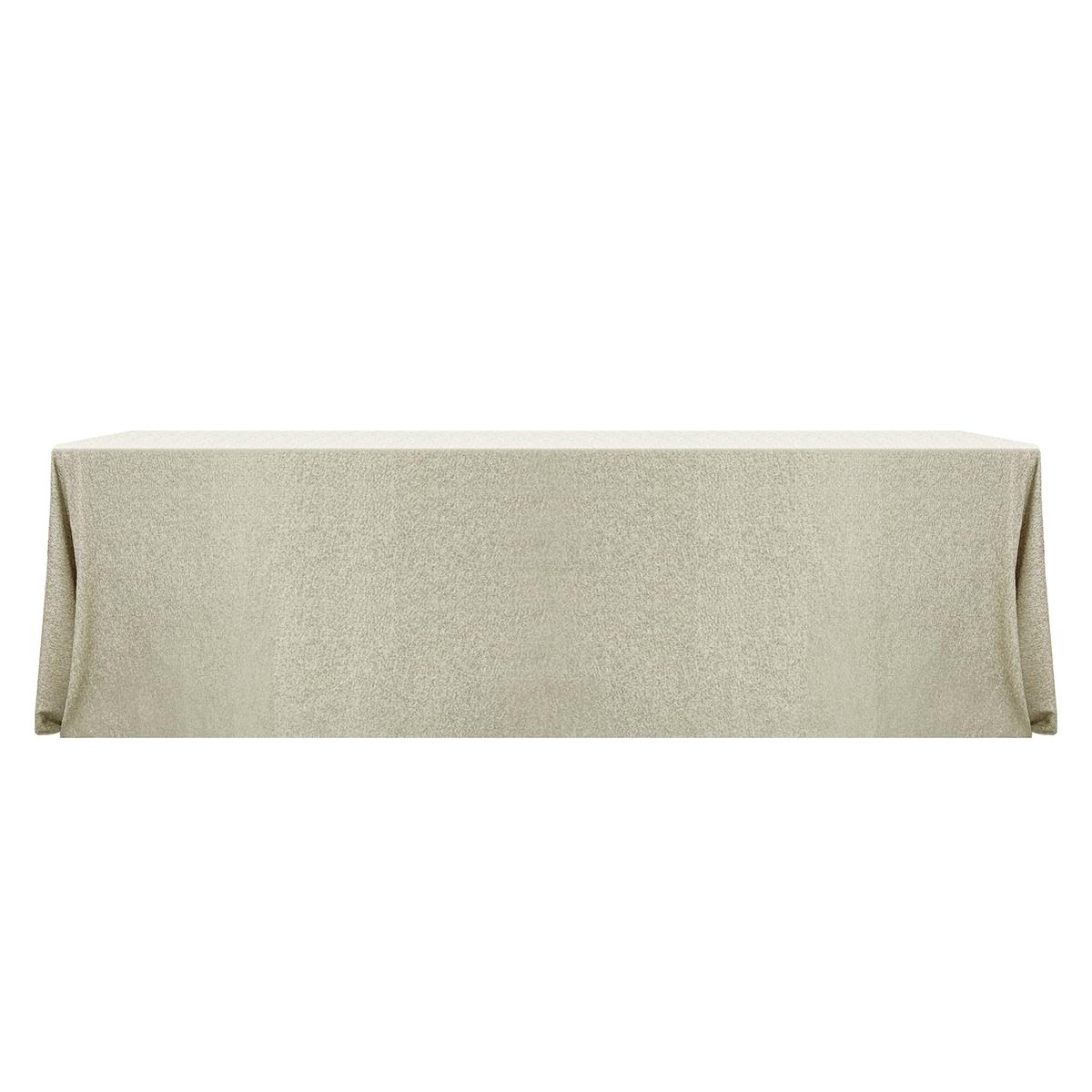 Luxury Boucle 90"x132" Rectangular Tablecloth - Beige